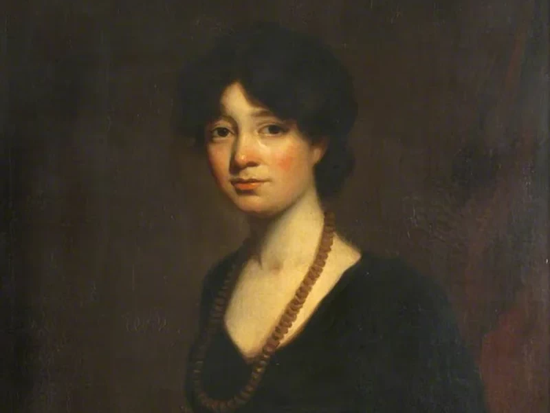 1772-James Saxon - Ritratto di Charlotte Scott (nata Carpenter), moglie di Sir Walter Scott